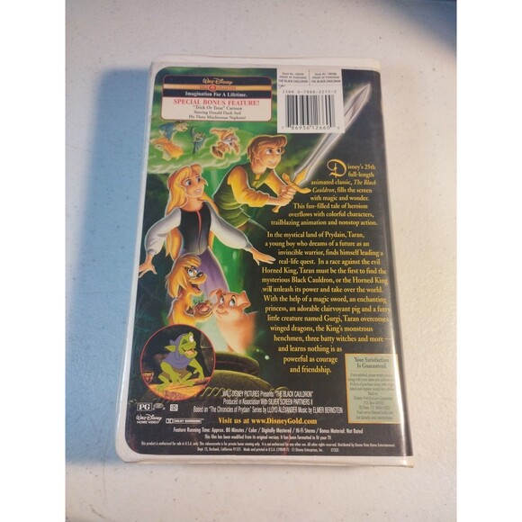 The Black Cauldron (VHS, 2000, Gold Collection Edition) - Picture 3 of 8